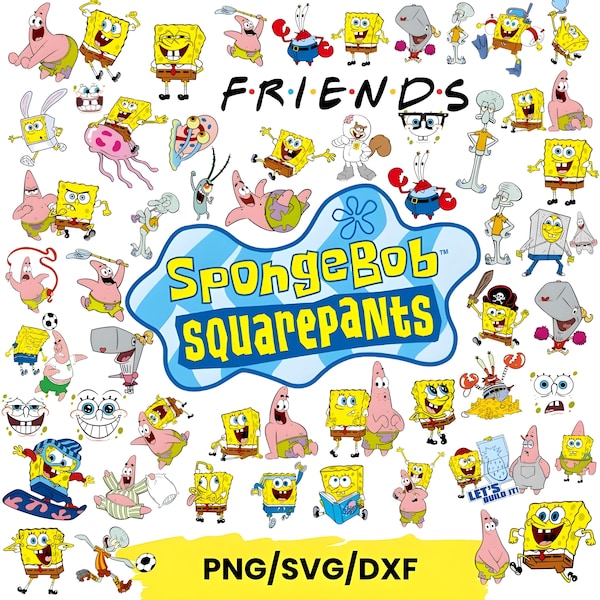 Wall Spongebob Sticker - Etsy UK