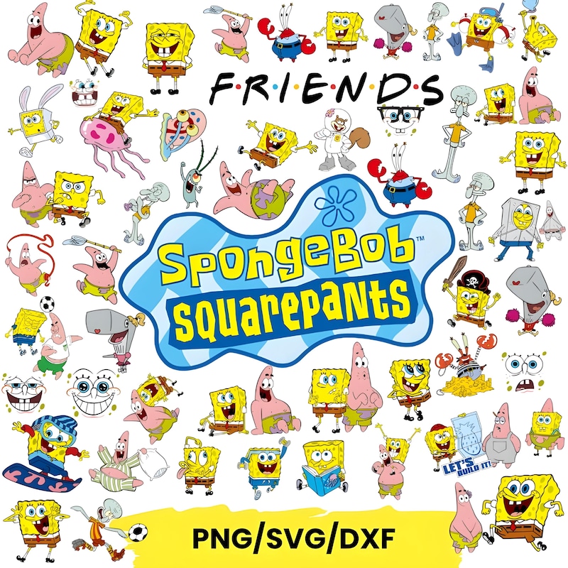 Wall Spongebob Sticker - Etsy UK