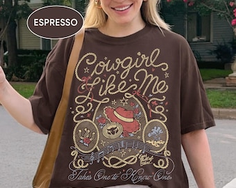 Camiseta Cowgirl Like Me, Camiseta del personaje Jessie de Toy Story, Camiseta de Toy Story, Camiseta vaquera vintage, Camiseta para amantes de Toy Story