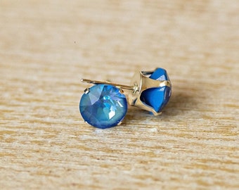 Austrian Crystal Stud Earrings | Ocean DeLite