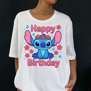 Stitch Birthday PNG bundle featuring cute tropical birthday designs with Stitch, birthday hats, balloons, cakes, island party vibes, colorful cartoon artwork, and fun birthday girl themes. High-resolution transparent background PNG files perfect for sublimation printing, birthday t-shirts, tumblers, mugs, tote bags, stickers, party decorations, matching family shirts, kids apparel, tropical birthday merchandise, and print on demand products for Etsy shops and small creative businesses.