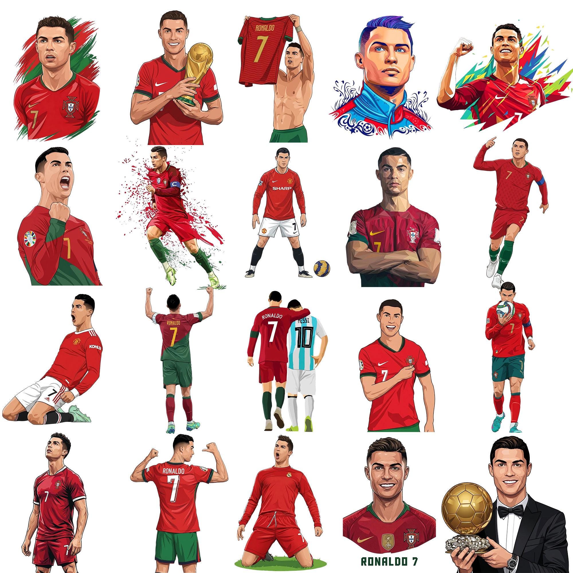 Ronaldo clip art - Etsy 日本