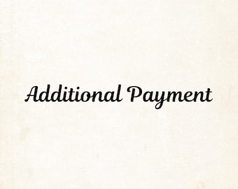 Additional Payment