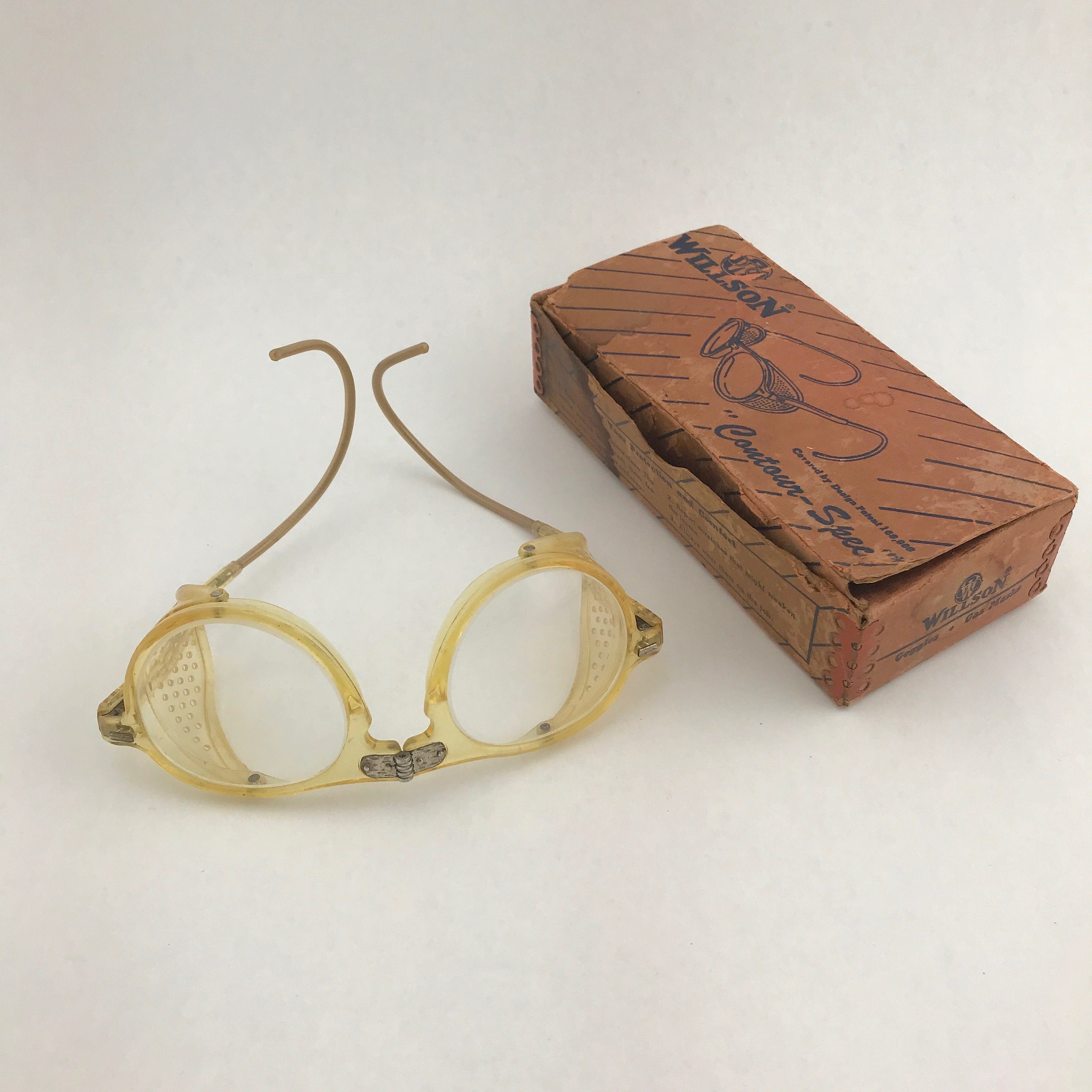 Antique Wilson Driving Glasses (Willson recognized Safety Goggles