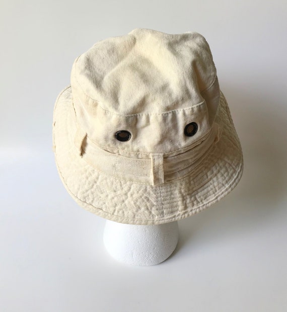 Vintage Very Small Bucket Hat, Tennis Style Hat, … - image 3