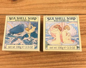 Vintage Crabtree & Evelyn London, Sea Shell Soaps With Original Boxes