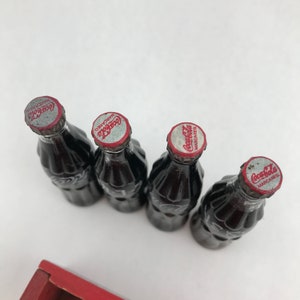 Vintage Miniature Coke Bottles From Around The World And Crate, Miniature Coca Cola Bottles, Coke Miniatures From Israel, Egypt, Japan image 10