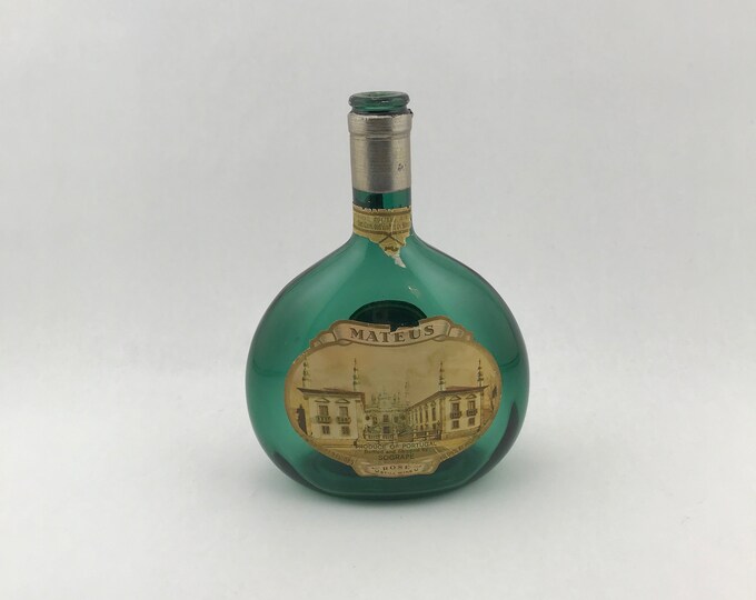 Large Vintage Mateus Rose Wine Bottle Sogrape Bottle Mateus Etsy