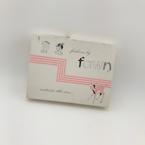 Vintage Fashions By Fawn Box, Children&#39;s Clothing Box, Advertising