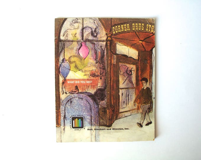 Gilbert Riswold Vintage Holt Basic Reading System Book, 1973, City Windows, Margaret ...