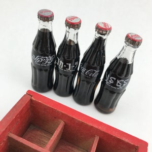 Vintage Miniature Coke Bottles From Around The World And Crate, Miniature Coca Cola Bottles, Coke Miniatures From Israel, Egypt, Japan image 9