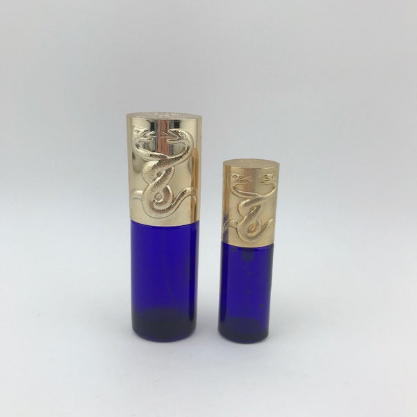 Vintage Pair Of Niki de Saint Phalle Eau de Toilette Spray, Cobalt Blue, EMPTY BOTTLES