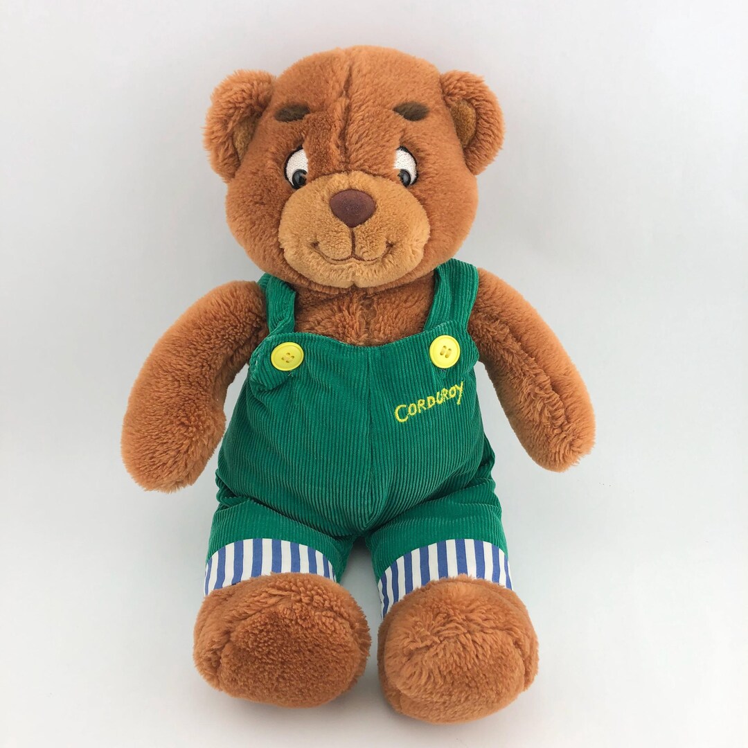 Vintage Corduroy the Bear Stuffed Animal, Don Freeman, Eden Brand
