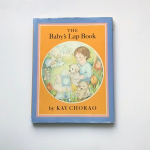 Vintage The Baby&#39;s Lap Book, By Kay Chorao, 1977, E.P. Dutton, New York, Baby Nursery Rhyme Book, Nursery Rhyme Book