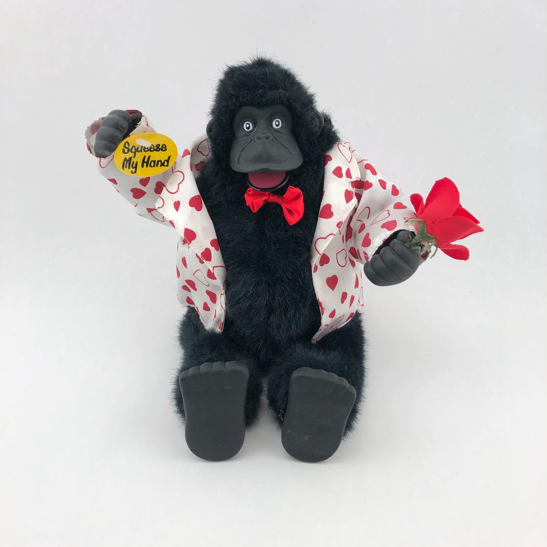 Vintage 1998 Gemmy Tony Valentino Singing Gorilla, That's Amore Vintage 1998 Gemmy Tony Valentino Singing Gorilla, That's Amore