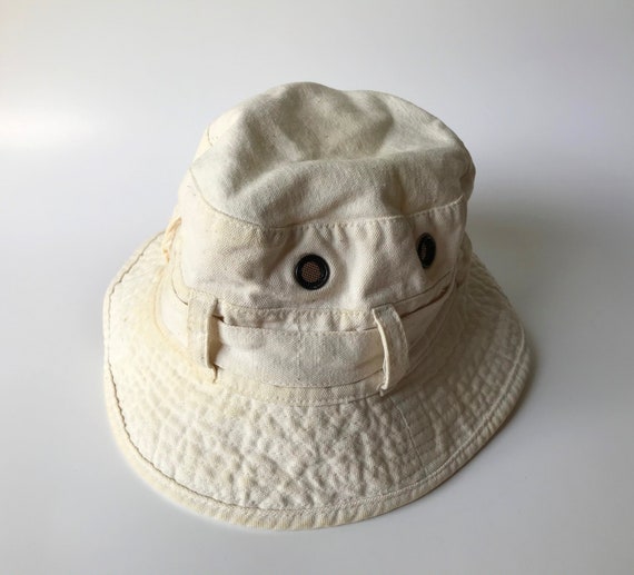 Vintage Very Small Bucket Hat, Tennis Style Hat, … - image 5