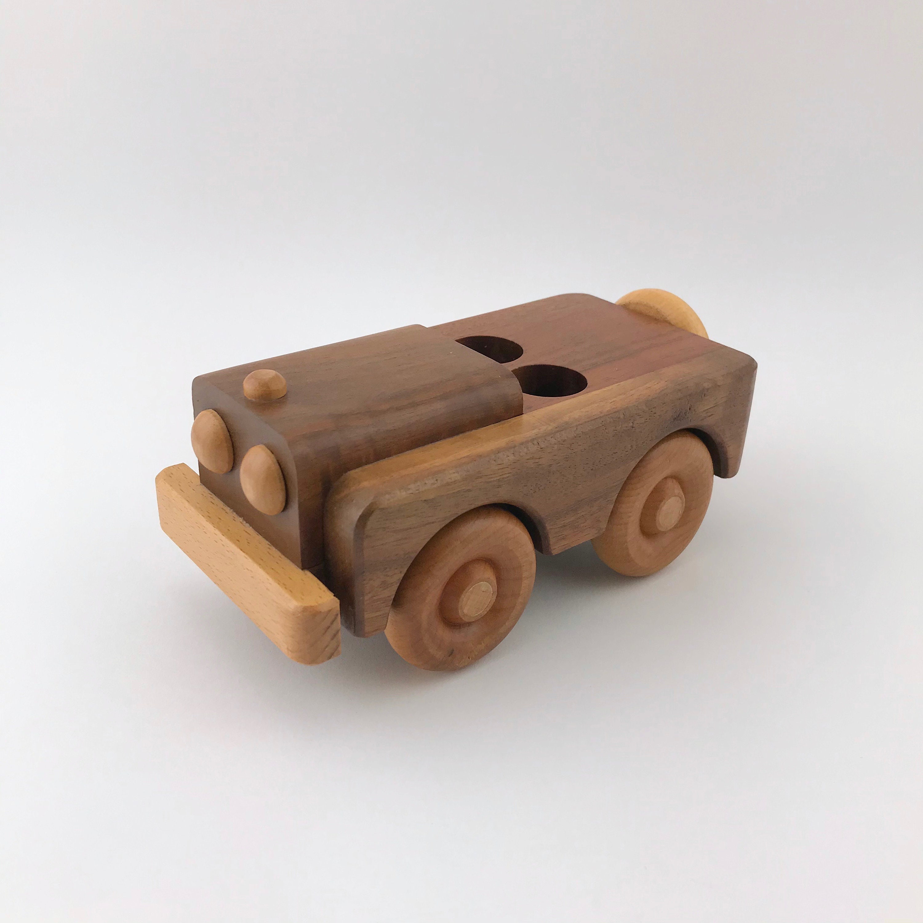 Vintage Wooden Car, Toy Wooden Car, Big Wood Car - Etsy