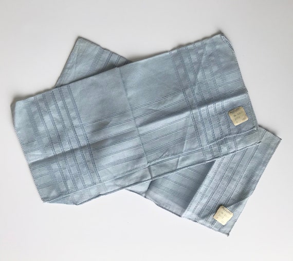 Vintage Pair Of Blue Linen/Cotton (?) Children's … - image 1