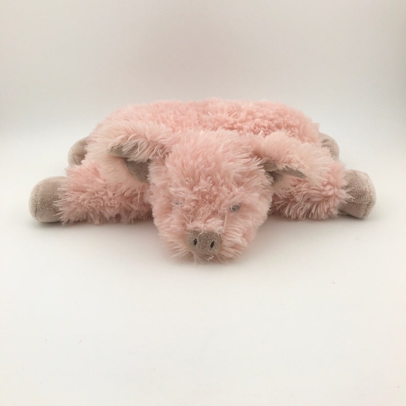 Vintage Jellycat Pig Pillow Plush Pillow Pet Floppy Plush Etsy