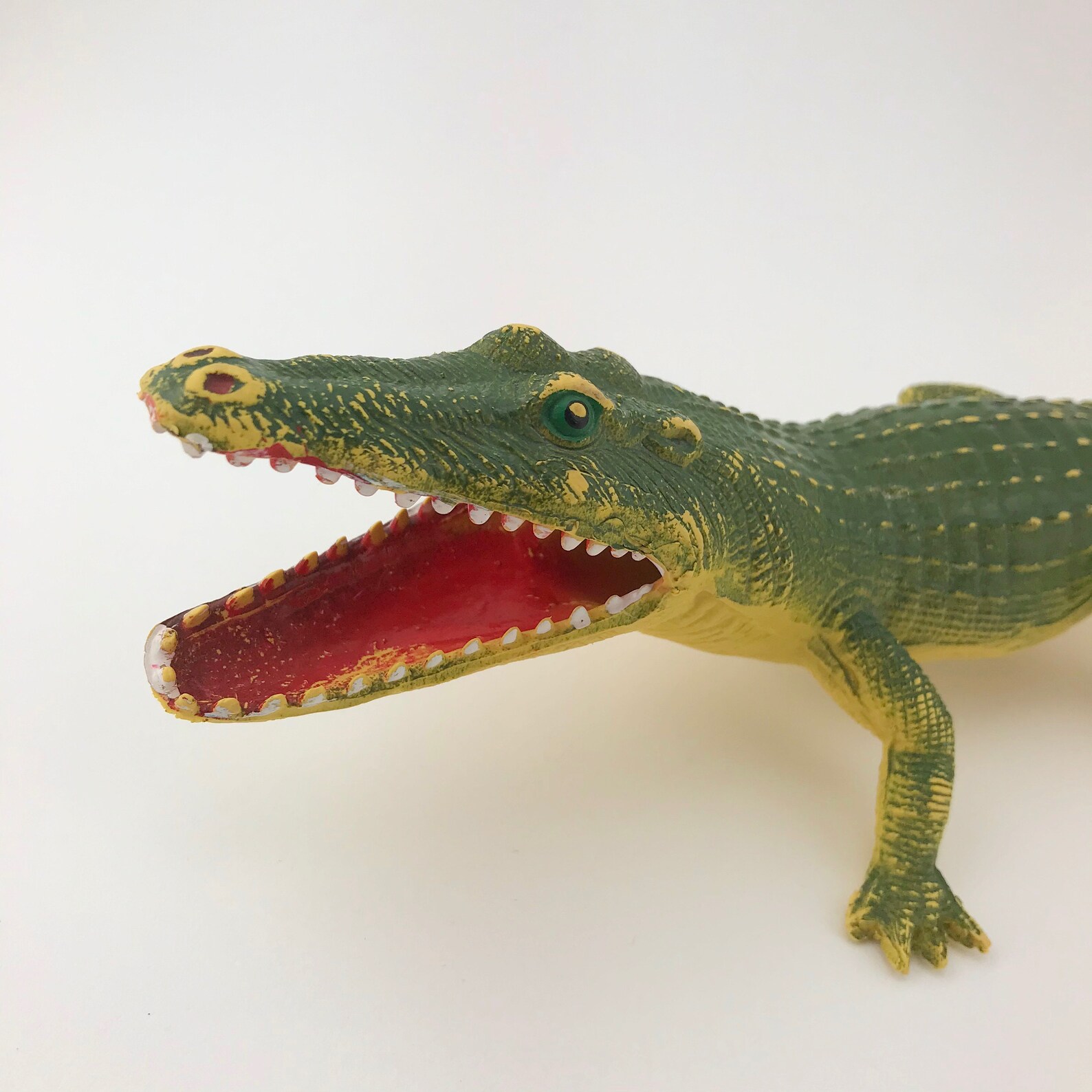 Vintage Hard Rubber Alligator Imperial Toy Alligator Etsy