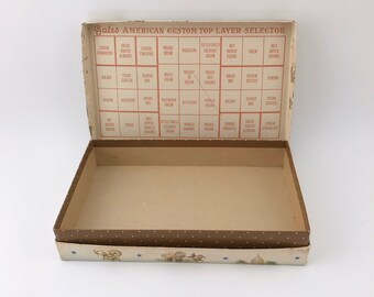 Vintage Gales American Custom Assorted Chocolates Box, ROUGH