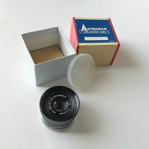Vintage Astranar Photo Enlarging Lens S-50mm, 3.5, Camera Lens