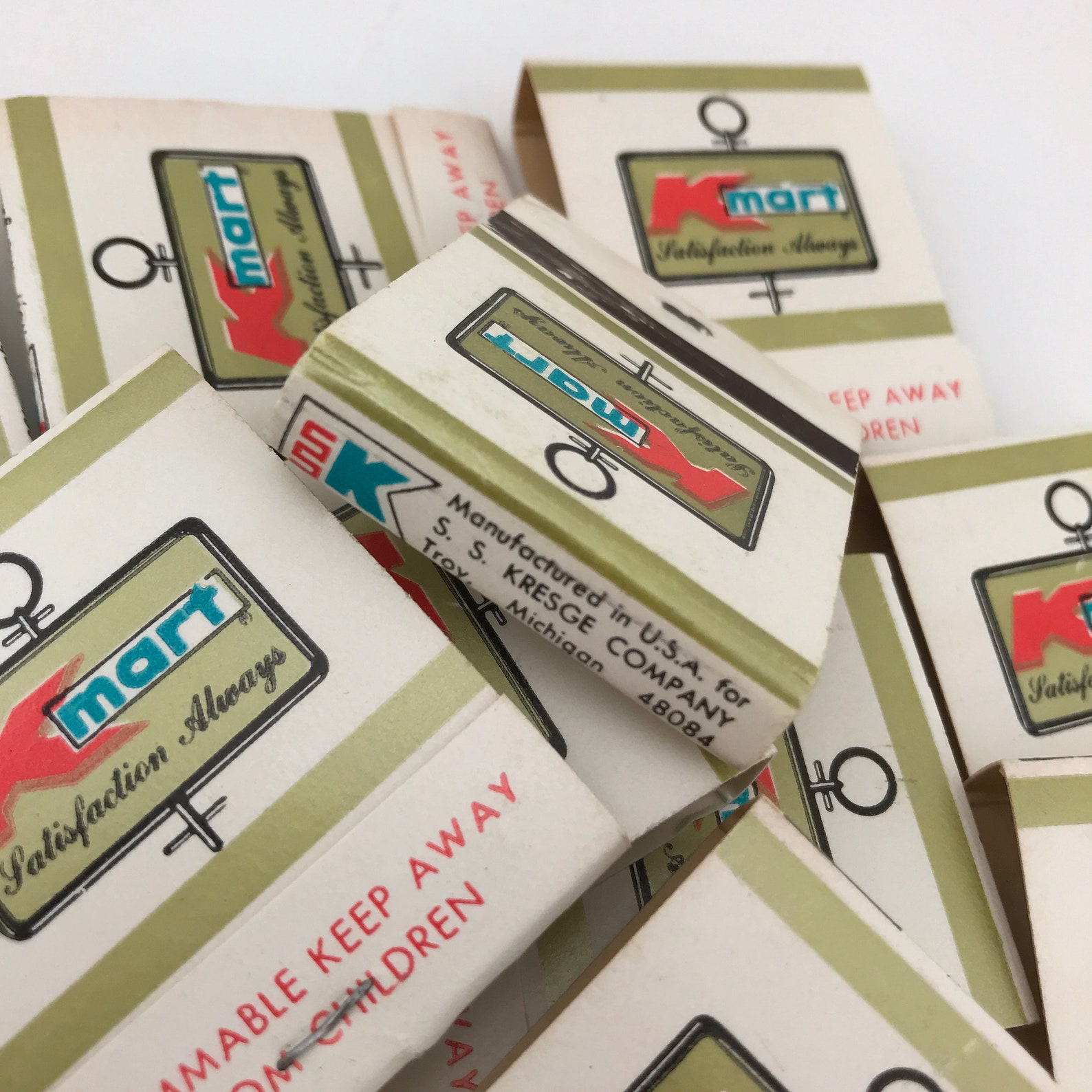 Vintage Lot of Kmart Matches Kmart Match Books Kmart Etsy