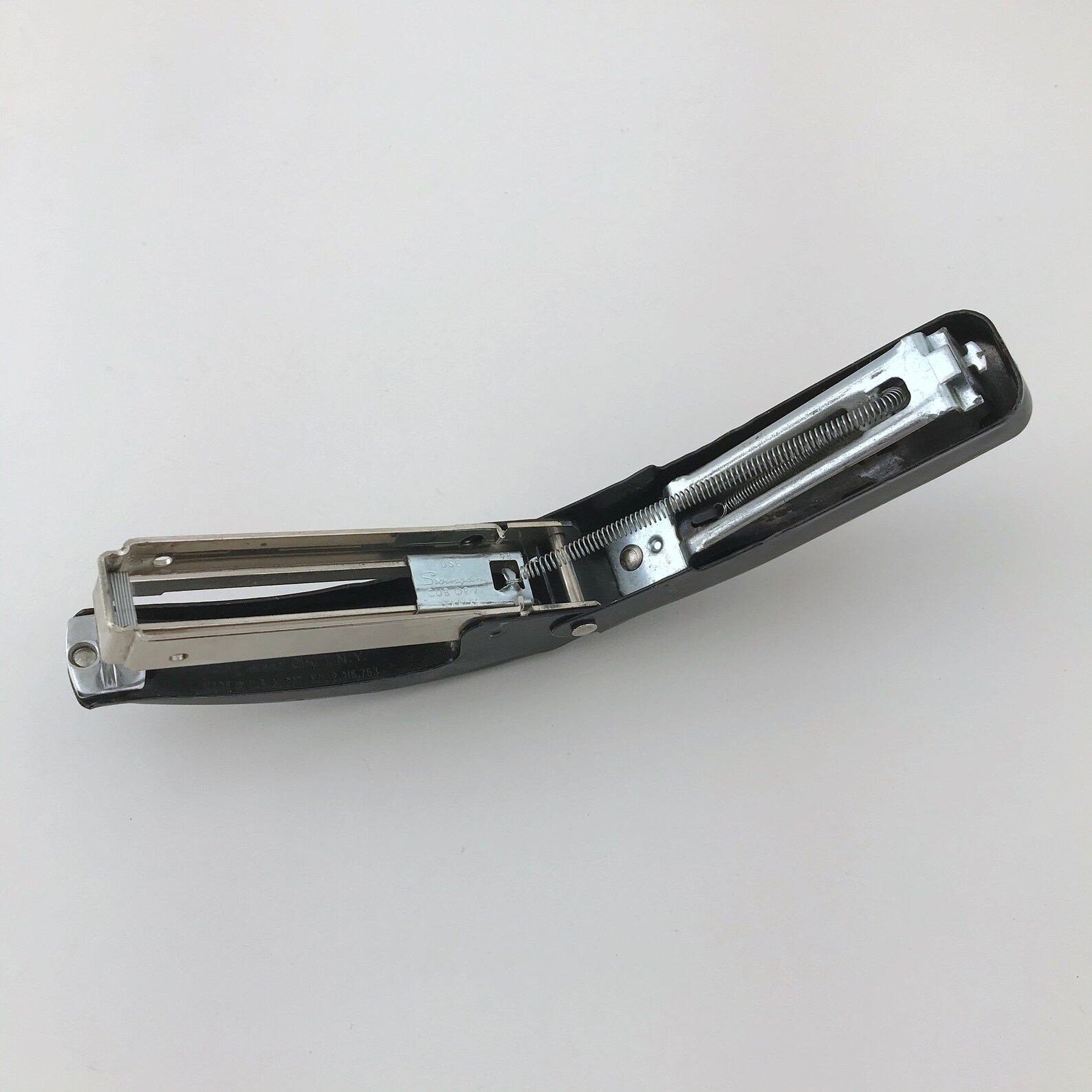 Vintage Black Swingline Cub Plier Hand Grip Stapler Etsy