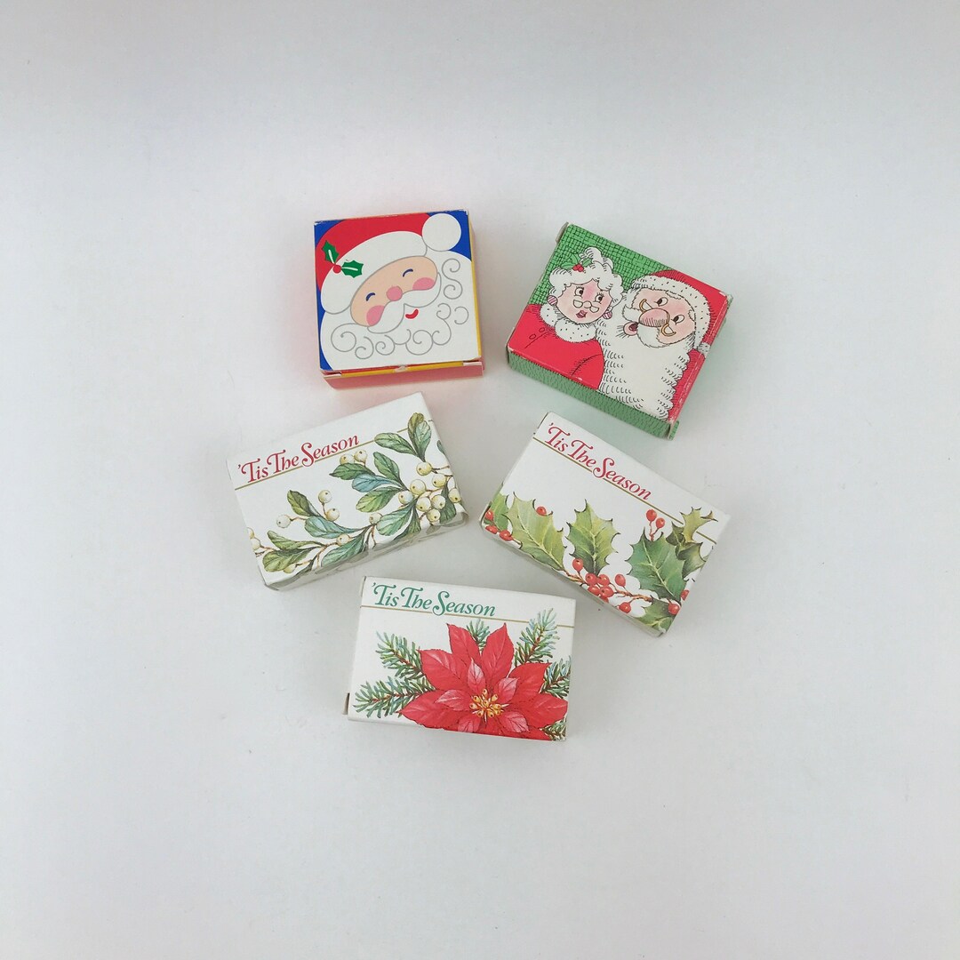 Vintage Group of Avon Christmas Soaps, Holiday Soaps, Guest Soaps ...