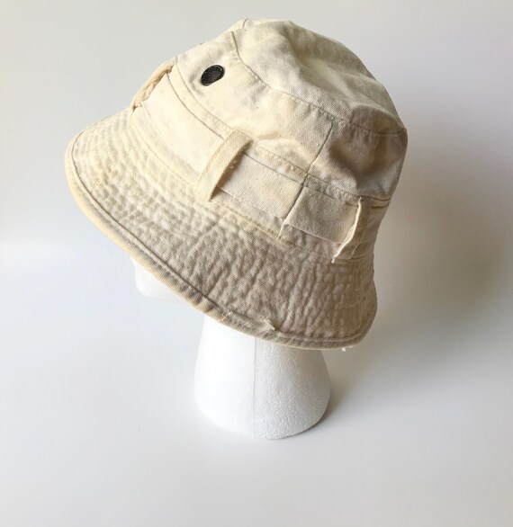 Vintage Very Small Bucket Hat, Tennis Style Hat, … - image 2