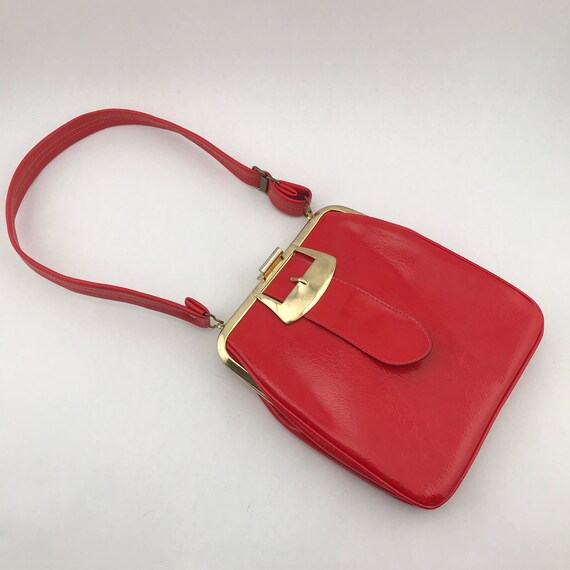 Big top red purse