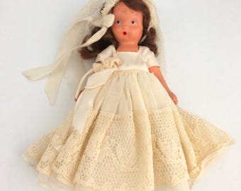 Vintage Nancy Ann Storybook Doll Bride