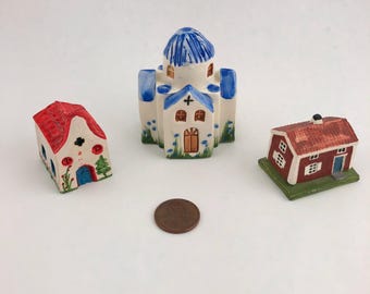 Casas miniatura antiguas
