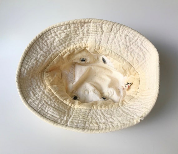 Vintage Very Small Bucket Hat, Tennis Style Hat, … - image 6
