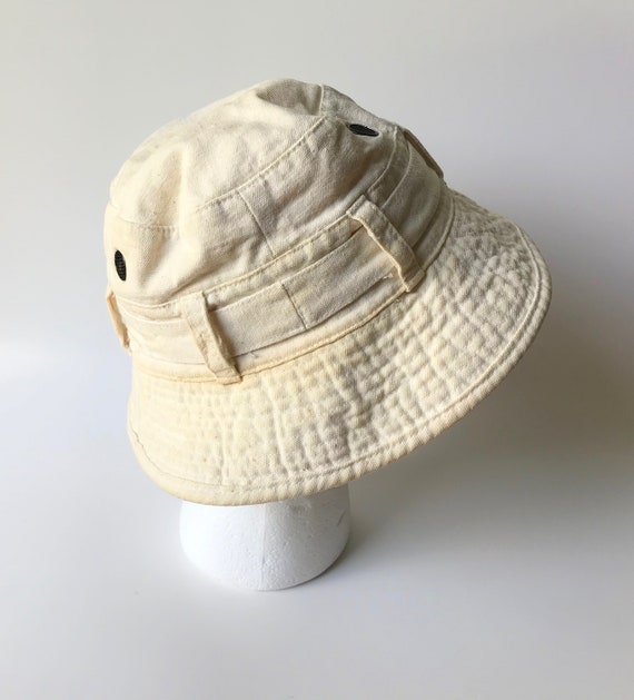 Vintage Very Small Bucket Hat, Tennis Style Hat, … - image 4