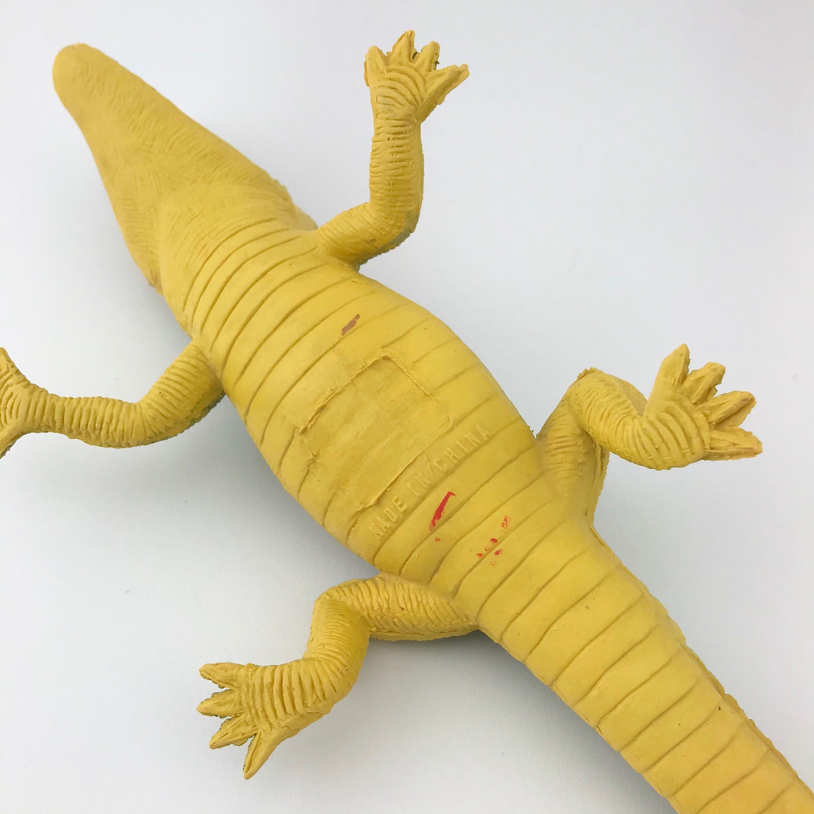 Vintage Hard Rubber Alligator Imperial Toy Alligator Etsy