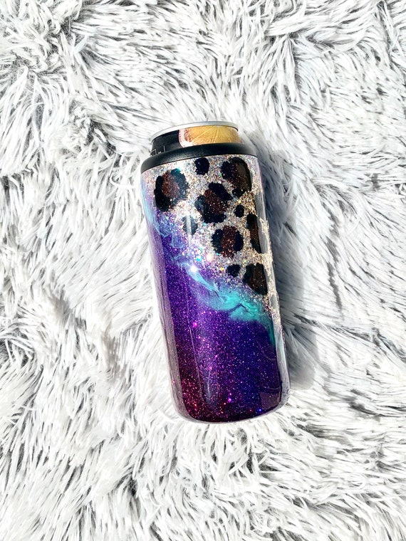 Sequin Slim Can Coolers