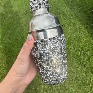 Rhinestone Cocktail Shaker | 16oz shaker | barware