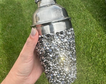 Rhinestone Cocktail Shaker | 16oz shaker | barware