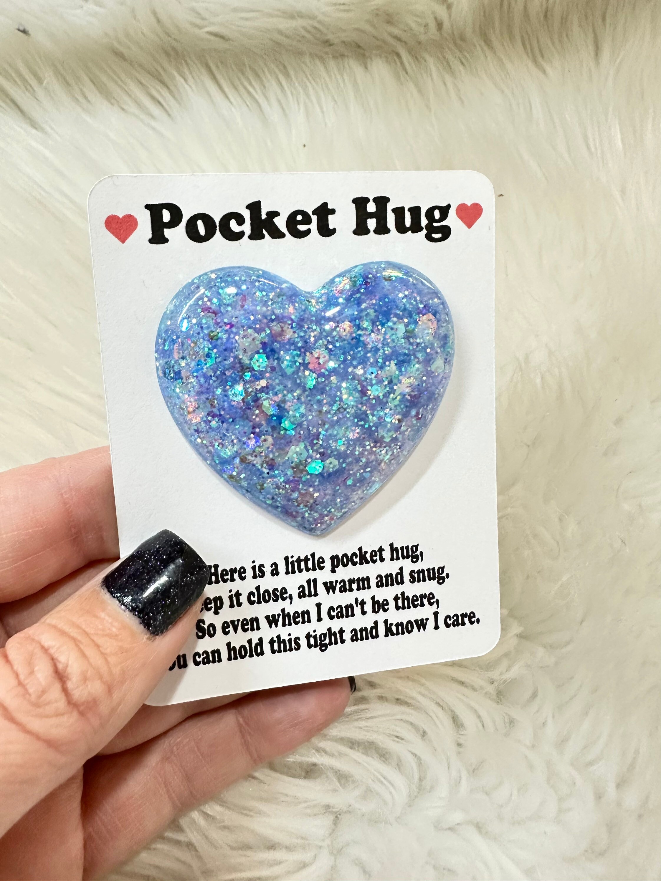 Pocket Hug, Package Gift, Party Favor, Basket Stuffer, Heart Hug ...
