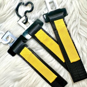 Llavero de cinturón de seguridad para mini atracciones / Llavero con pestaña amarilla / Llavero de parque temático / Llavero con correa amarilla imagen 7