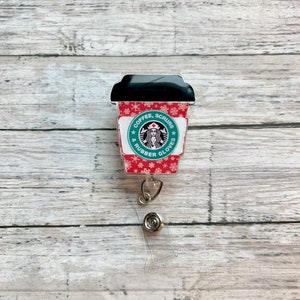 To Go Cup Badge Reel 