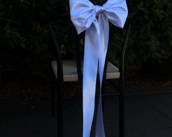 Luxury Wedding Chair Satin Bows