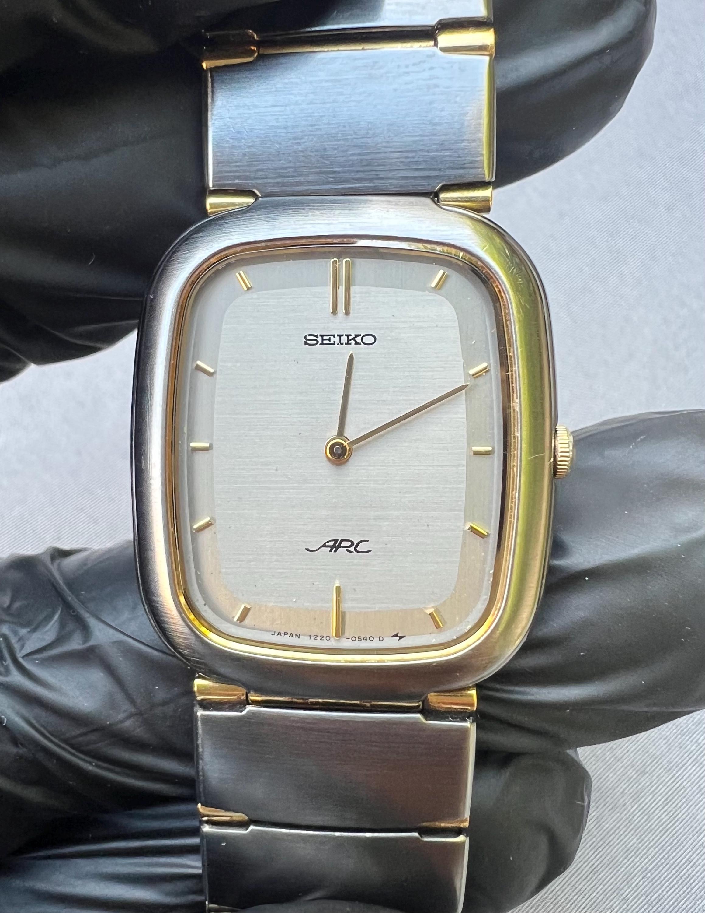 Two Tone Vintage Watch - Etsy