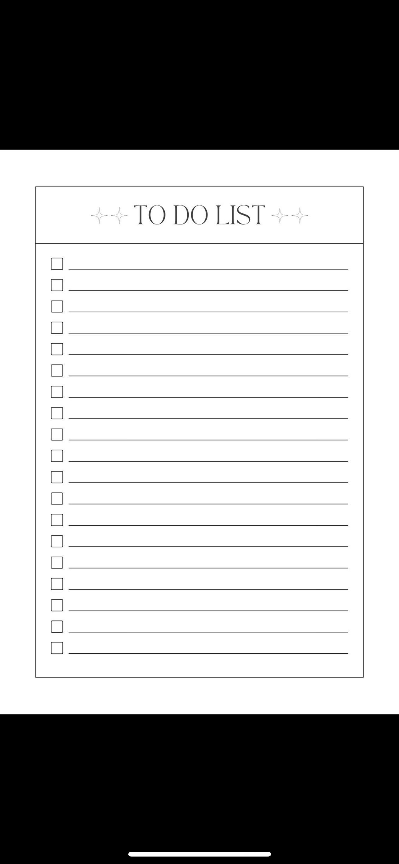 Minimal Printable to Do List | A4 PDF Task List | Organization Planner ...