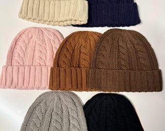 100% Australian Wool Beanies