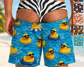 Bañador divertido personalizado para hombre, pantalones cortos de playa personalizados, regalo personalizado para papá, regalo de cumpleaños divertido para esposo, hijo o abuelo.
