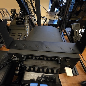 Logitech/Saitek Panel Mount for Honeycomb Bravo 3D Print File