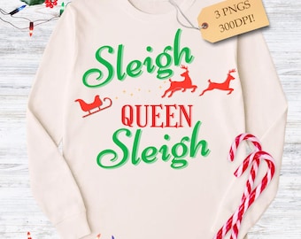 Reina del Trineo, Navidad, vacaciones, divertido PNG (descarga digital)