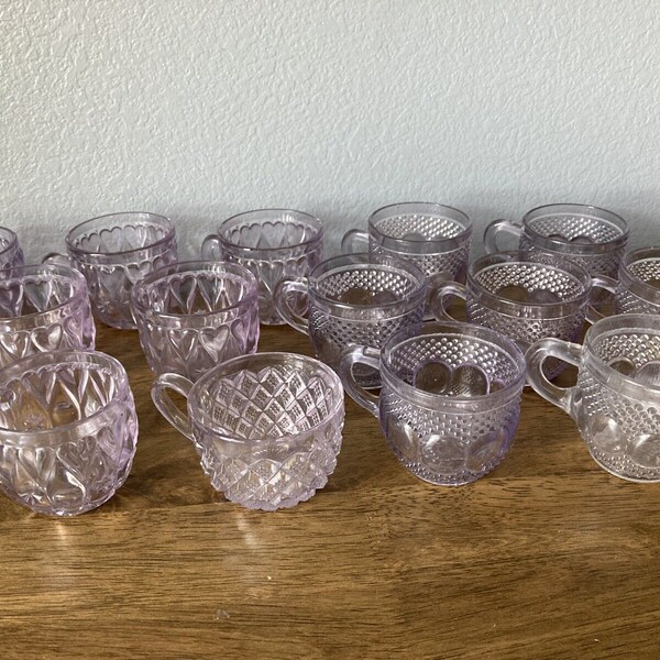 Antique Purple Glass Etsy
